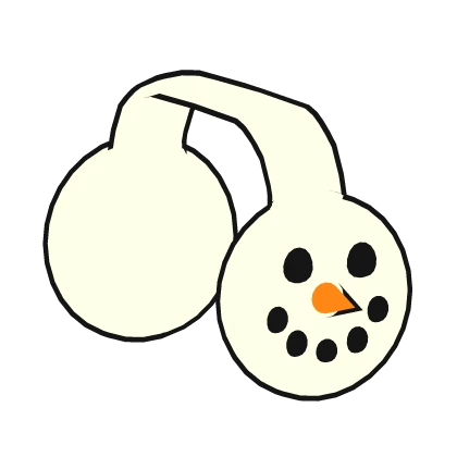☃️ Christmas Snowman Clockwork Headphones