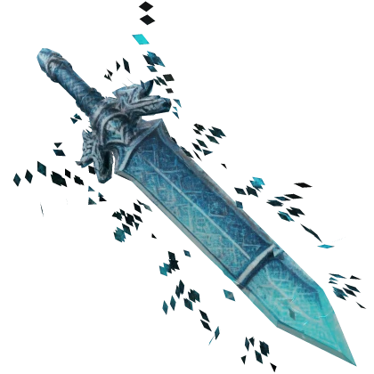 Frost Sword with Particles