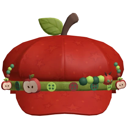igari twee apple leaf mori kei caterpillar beret🍎