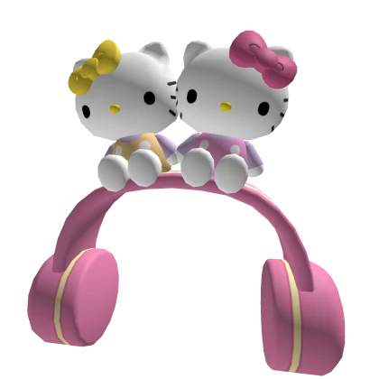 Hello Kitty and Mimmy Headphones