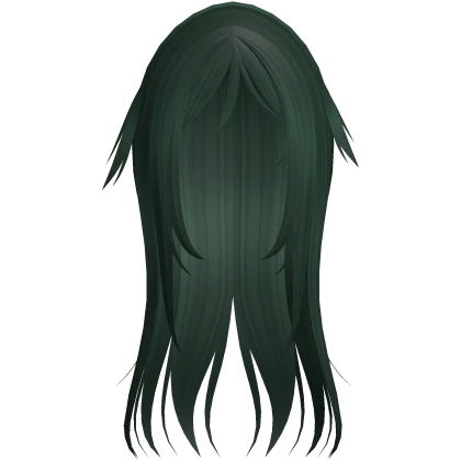 long anime saya no uta hair in green