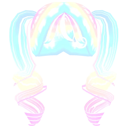 ♡ pastel glowing twintails ♡