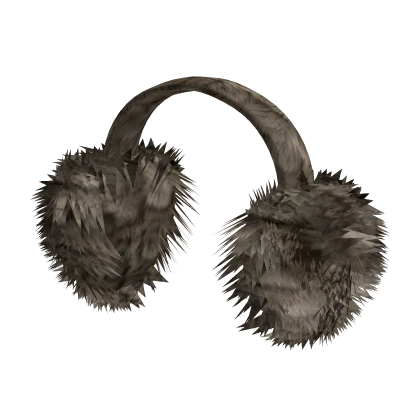 chunky fluffy fur earmuffs