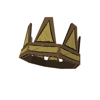 cardboard crown