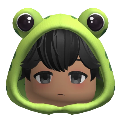 Frog Boy Hood - Tan