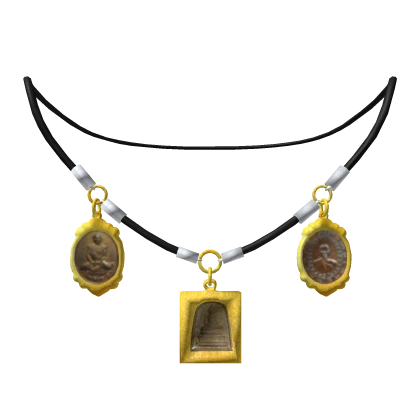 Thai Gold Buddha Amulet (1.0) 