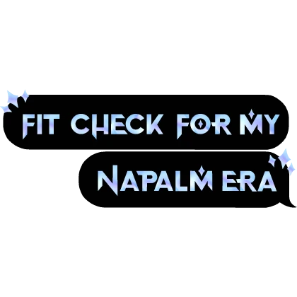 Kpop Demon Hunters Mira Text Bubble Napalm Era
