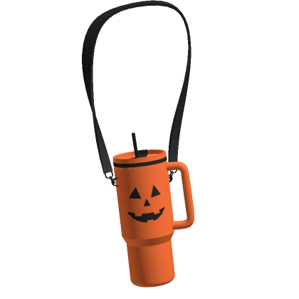 Preppy Halloween Water Bottle Carrier 3.0