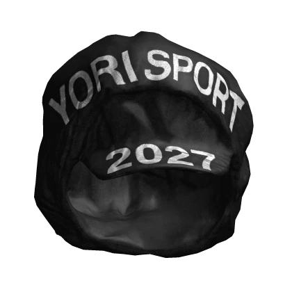 Yori Sport 2027 Hoodie w/ Cap Black