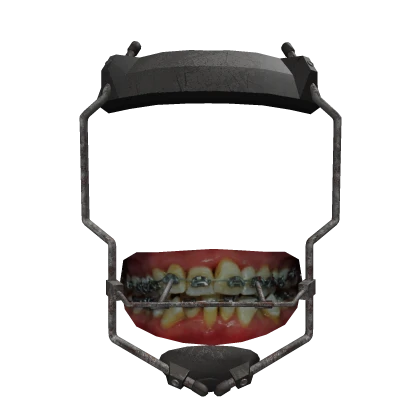 black grunge teef headwear