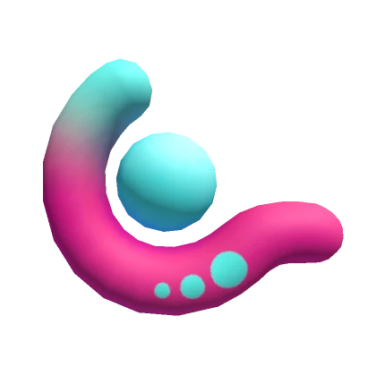 Familiar Neon Alien Tail