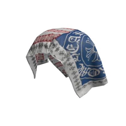 American Chrome Hearts Unwrapped Durag