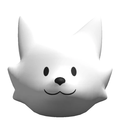 White Doggo Head