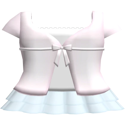 ୨୧ : cute schoolgirl pink uniform dress