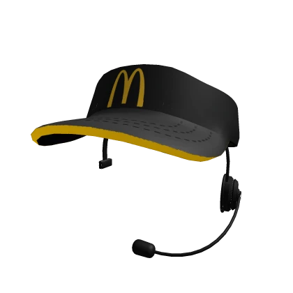 fast food worker Mcdonalds Hat