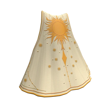 Divine sun warrior cape