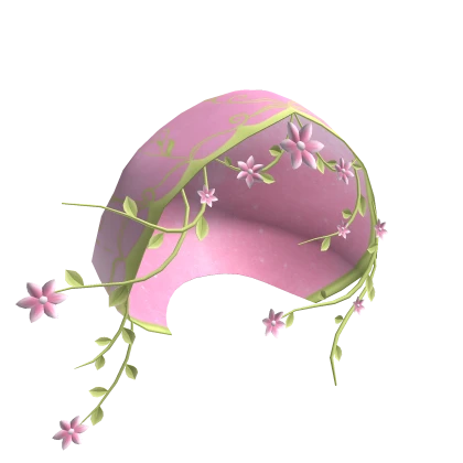 Bloom spring hood - Pink (right)