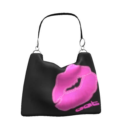 Lipstick Stained Black Bag 3.0