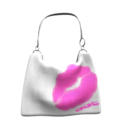 Lipstick Stained White Bag 3.0 