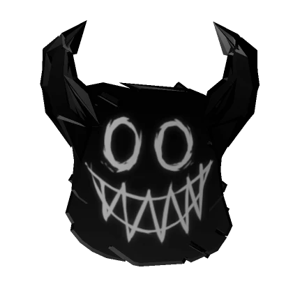 Dark Glitch Demon Mask