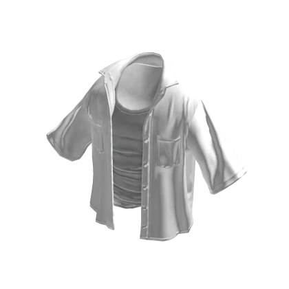 💗Y2K ESSENTIAL LAYERING SHIRT_WHITE