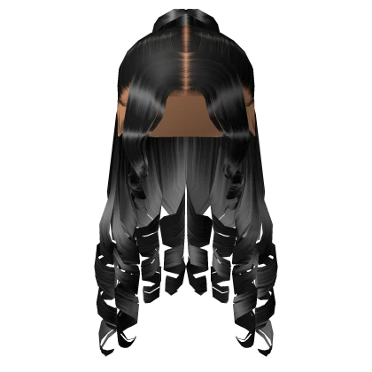 Curly Half Up Half Down