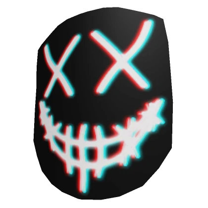 Glitched X Purge Mask