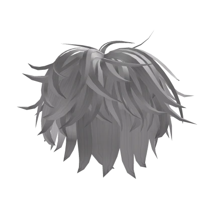 Long Messy Hair (Silver)