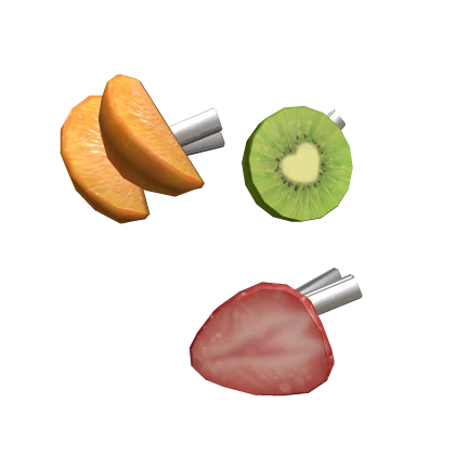 Fruit Assort Hairclips