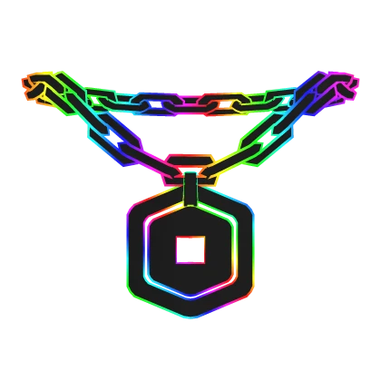 🌈 Cartoony Rainbow ROBUX Chain