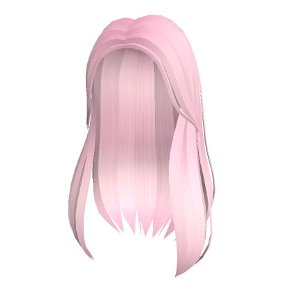 Trendy Long Hair in Pink