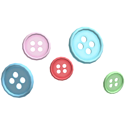 pastel decora harajuku gyaru button hairclips 