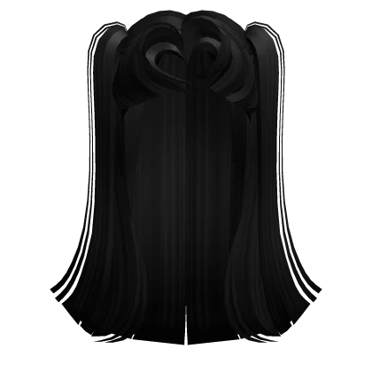 Mystical Sweetheart Pigtails Black