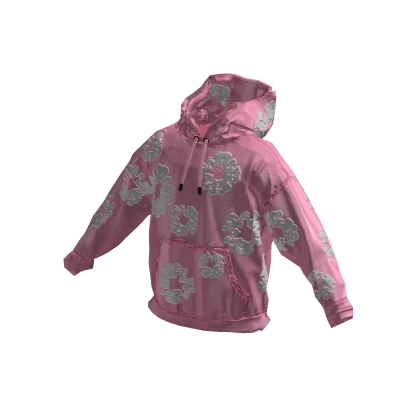 Pink Denim Tears Hoodie