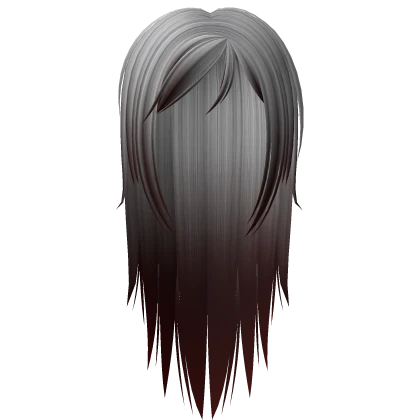 Long Wispy Emo Hair in Vampiric Mori