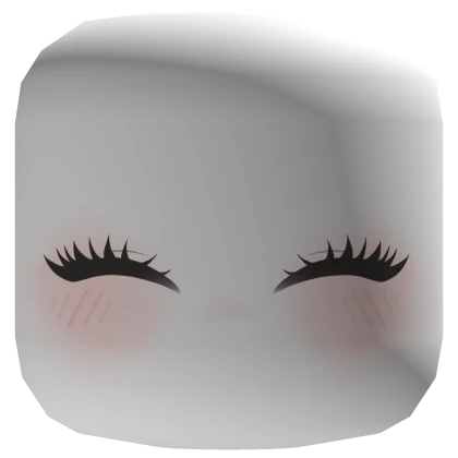 Cute Doll Blushing Face