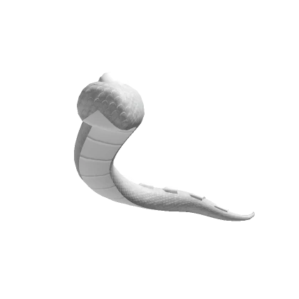 White Reptile Tail