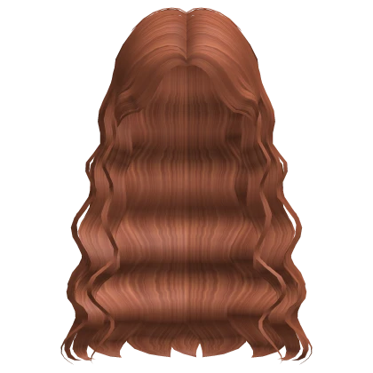 Ginger Tucked Wavy Hair