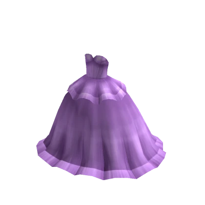 Two-tier Tulle Ballgown - Lilac