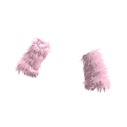 Fluffy Pink Arm Warmers