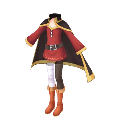 Realistic Wizard Megumin Cloth