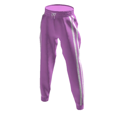 Sporty Sweatpants - Pink 