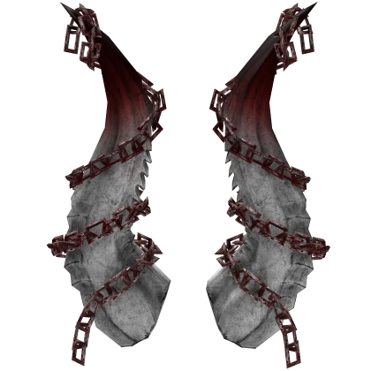 Vampiric Mori Chained Bone Horns