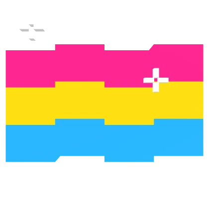 Pan Pride Flag Nyan Trail