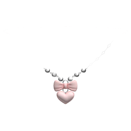 Pink Heart Necklace (1.0)