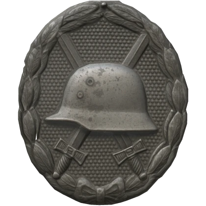 1918 Wound Badge 2nd Class (Silver)