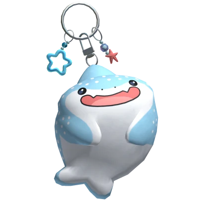 🍀Whale Shark Plushie Summer Keychain