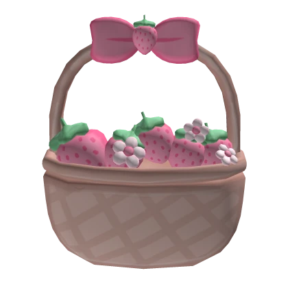 ♡ sweet lamb strawberry basket