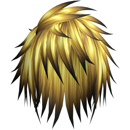 Blonde Long Messy Scene Boy Hair