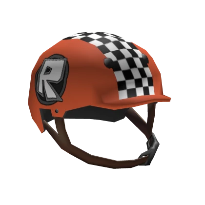 Orange Radical Helmet